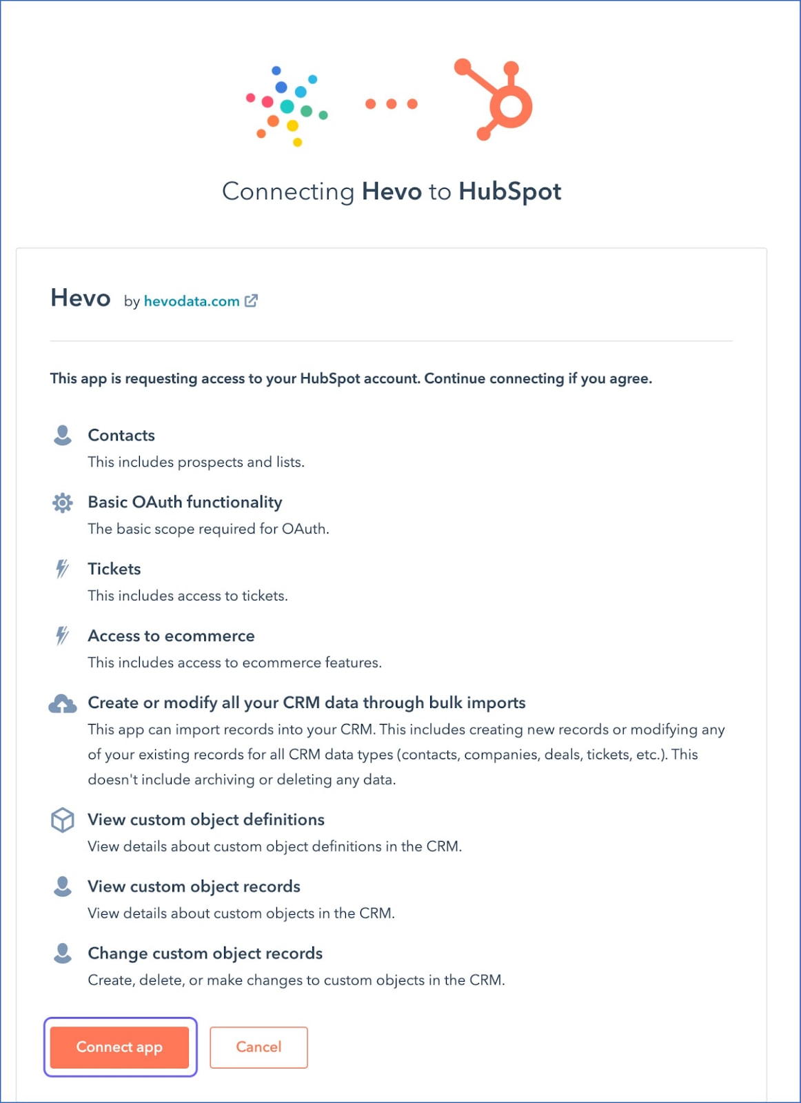 Snowflake HubSpot - Connecting Hevo to HubSpot